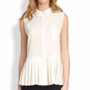 Timo Weiland Amanda Pleated Top (size 2)